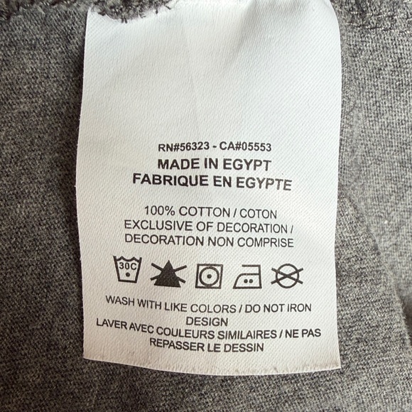 Men's Nike Gray T-Shirt with Camo Logo Large - Picture 5 of 6